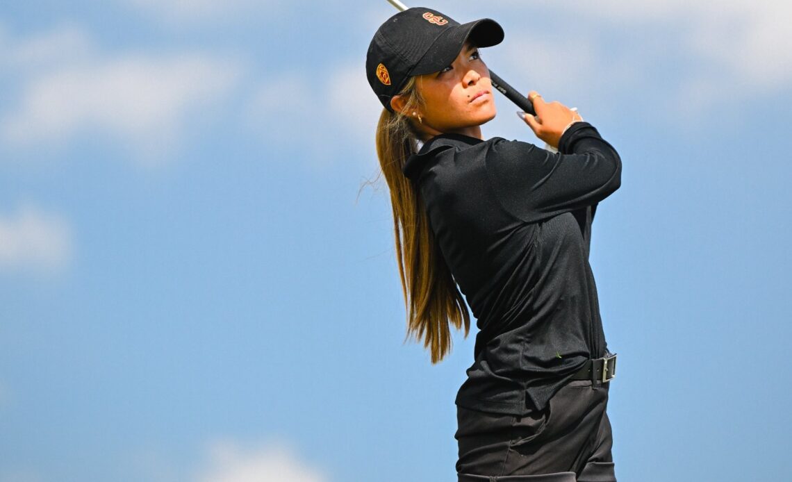 Navarrosa One Back, USC Women's Golf In The Hunt After Stephens Cup Opening Day