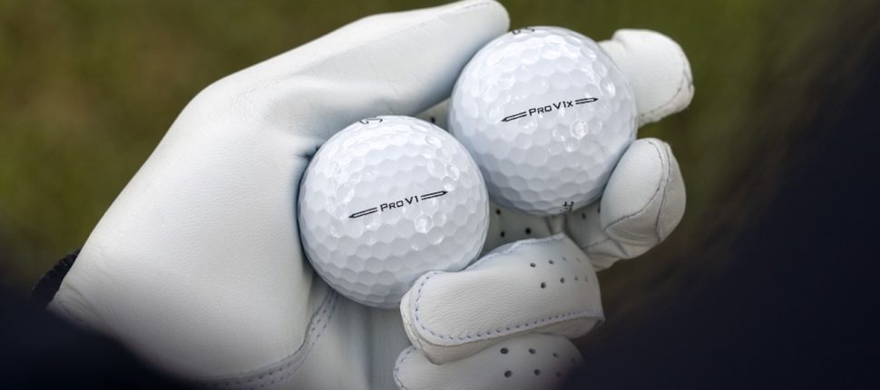 New Titleist Pro V1 and Pro V1x balls spotted on tour