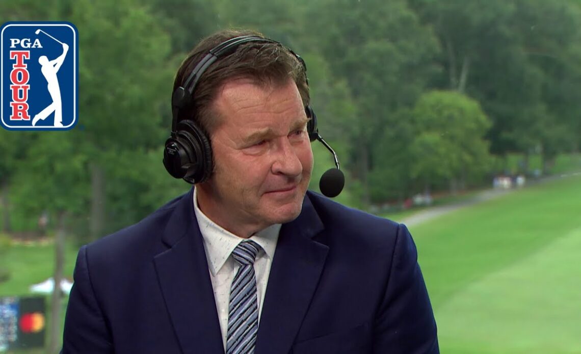 Nick Faldo's emotional retirement and best moments on television