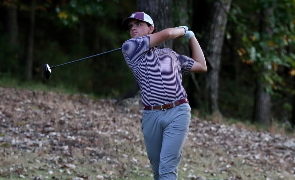 No. 9 Aggie Golf Tied for Third at Blessings - Texas A&M Athletics