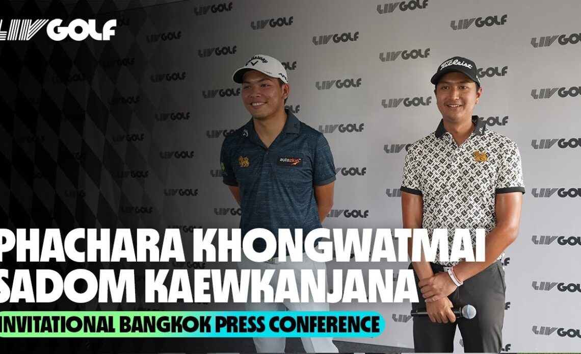 Phachara Khongwatmai & Sadom Kaewkanjana | Invitational Bangkok Press Conference