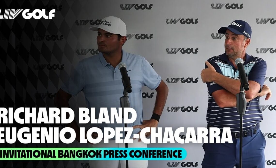 Richard Bland & Eugenio Lopez-Chacarra | Invitational Bangkok Press Conference