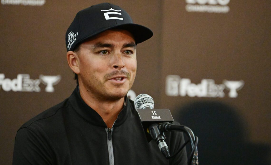 Rickie Fowler Congratulates Former Caddie On Win With Tom Kim