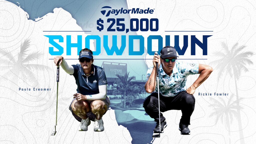 Rickie Fowler, Paula Creamer team up for TaylorMade event at Popstroke