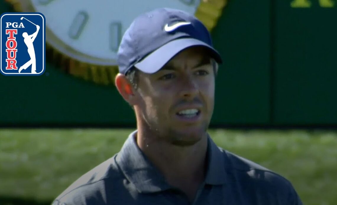 Rory McIlroy cards quadruple bogey on No. 18 at THE PLAYERS