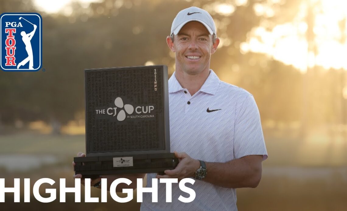 Rory McIlroy shoots 4-under 67 | Round 4 | THE CJ CUP | 2022