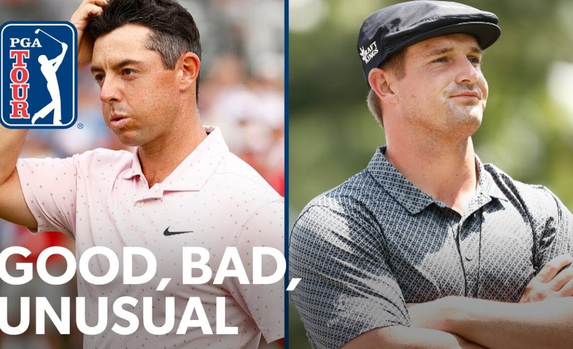 Rory gets by with a little help, DeChambeau’s doozy and Phil’s back (almost)