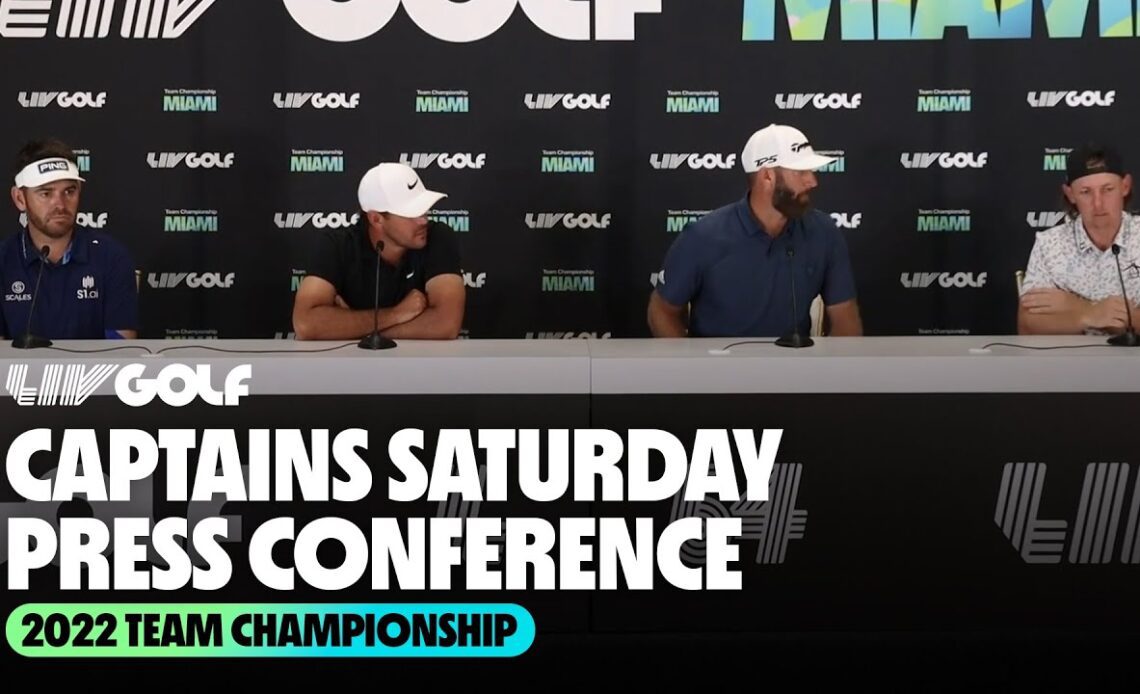 Saturday Press Conference | 2022 Team Championship