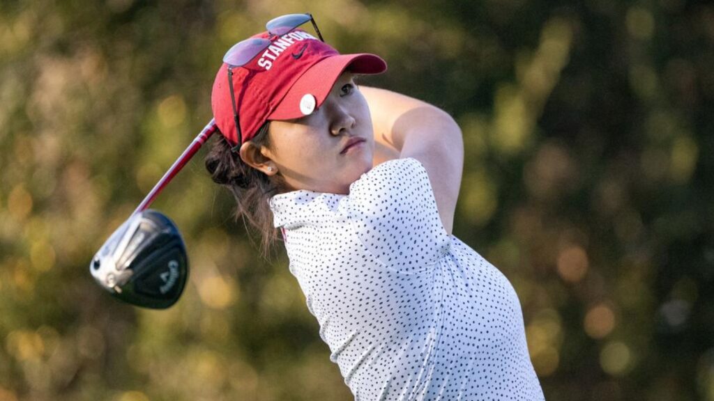 Stanford, Rose Zhang lead after first round Stanford Intercollegiate