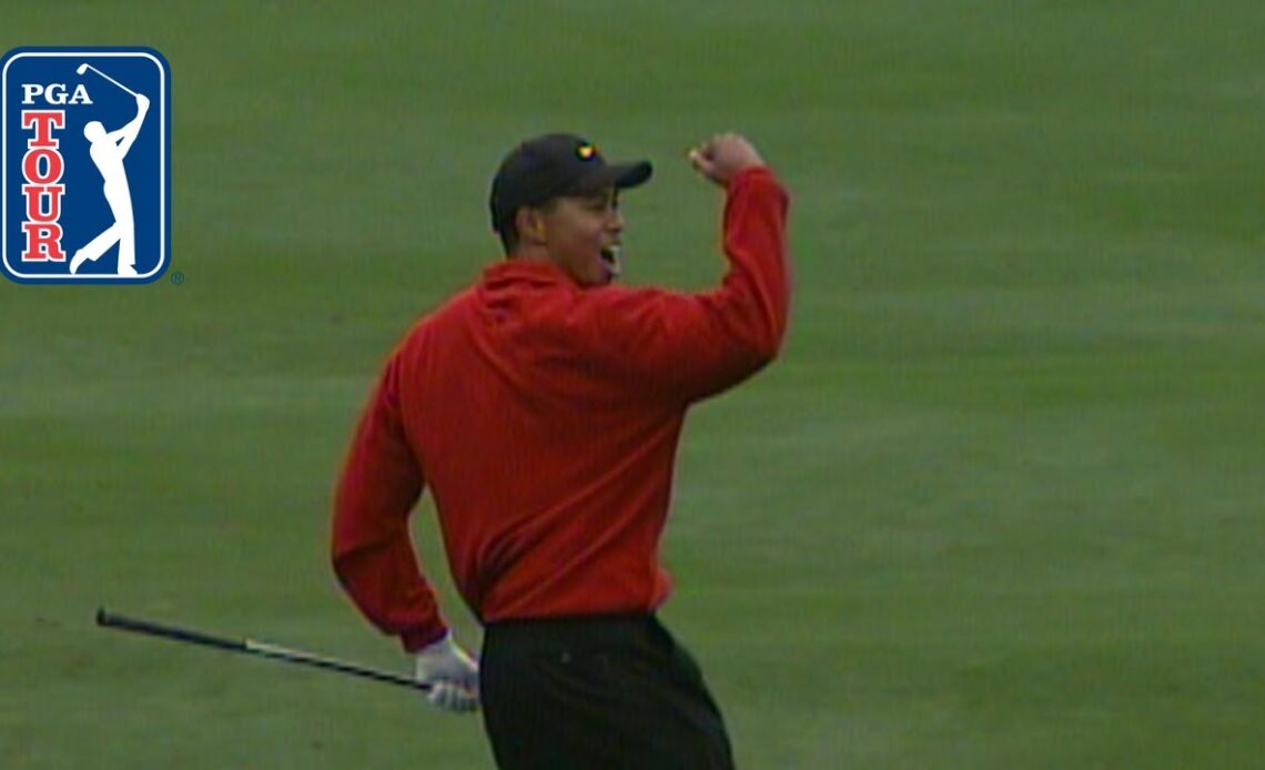 Tiger Woods 5-shot comeback at 2000 AT&T Pebble Beach Pro-Am