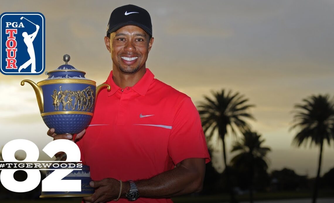 Tiger Woods wins 2013 WGC-Cadillac Championship | Chasing 82