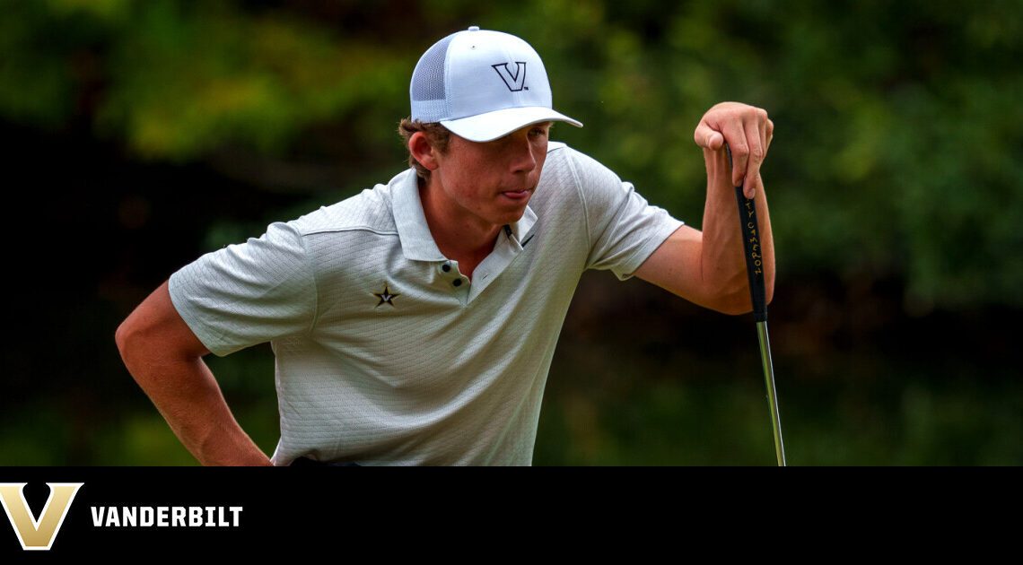 Vanderbilt Men's Golf | Commodores Tied for Ninth After 36 Holes in Texas