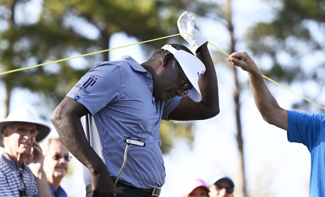 Vijay Singh Mocks DeChambeau Over Rope Incident