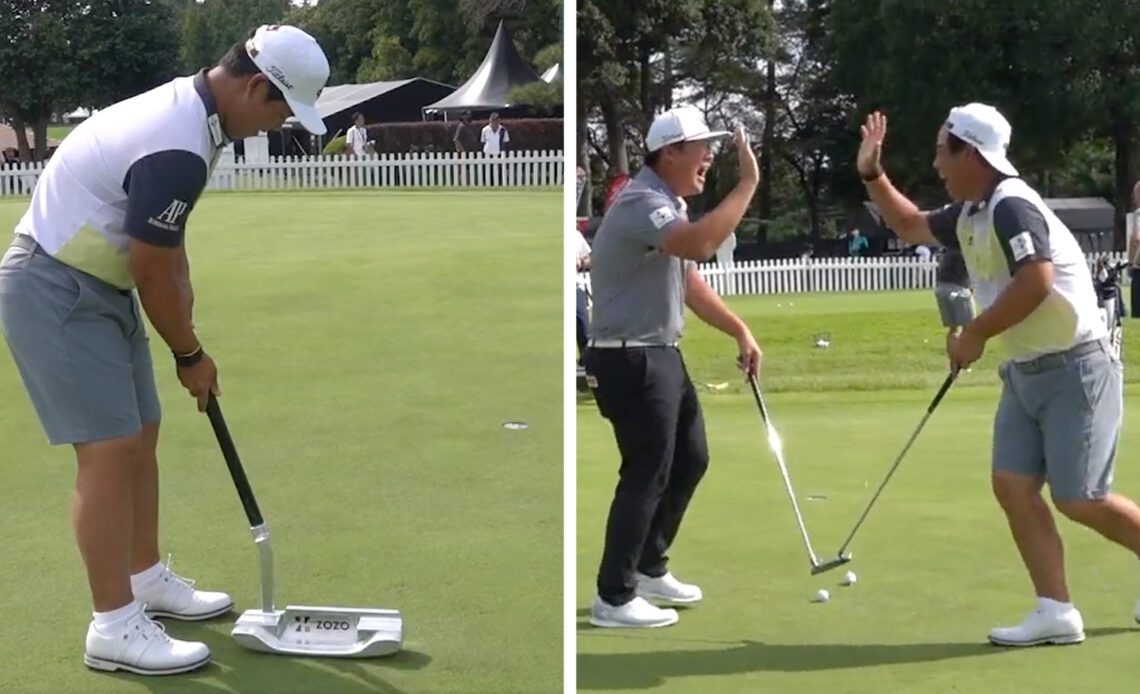 WATCH: Tom Kim And Sungjae Im Test Crazy Putters At Zozo Championship