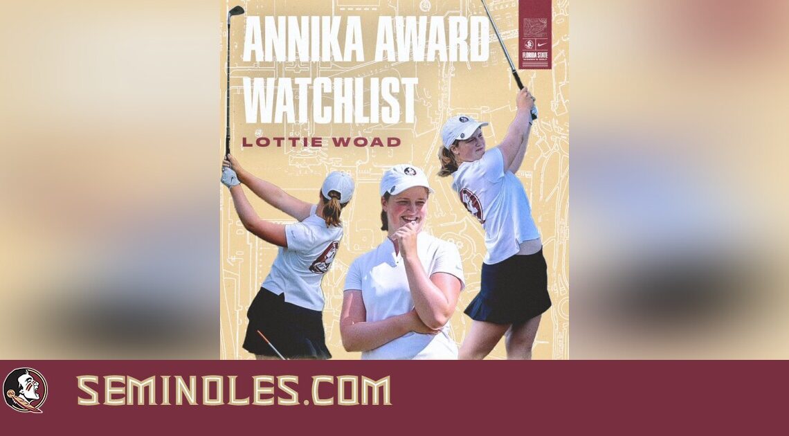 Woad Named To ANNIKA Award Watch List