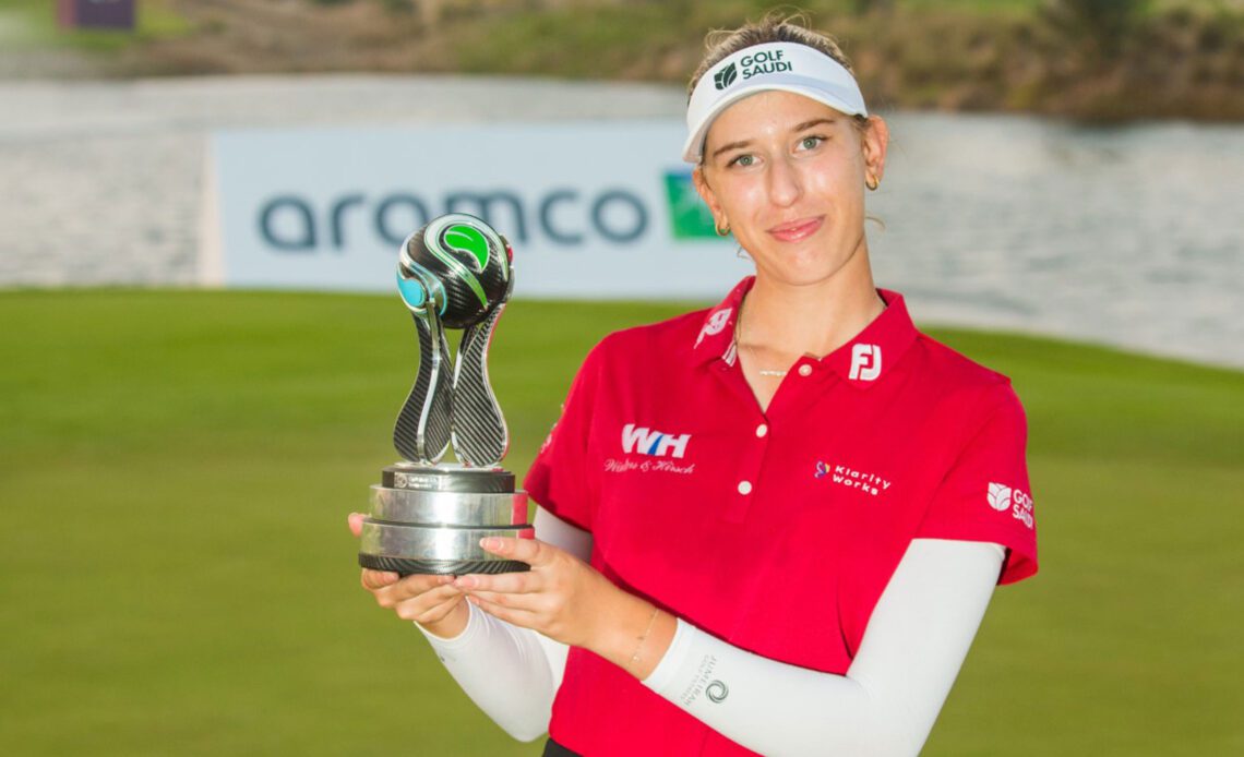 Chiara Noja Defeats Charley Hull In Tense Aramco Team Series Jeddah Playoff