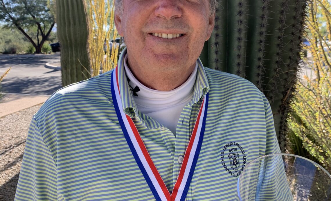 Craig Steinberg wins at the 2022 Golfweek Senior Desert Showdown