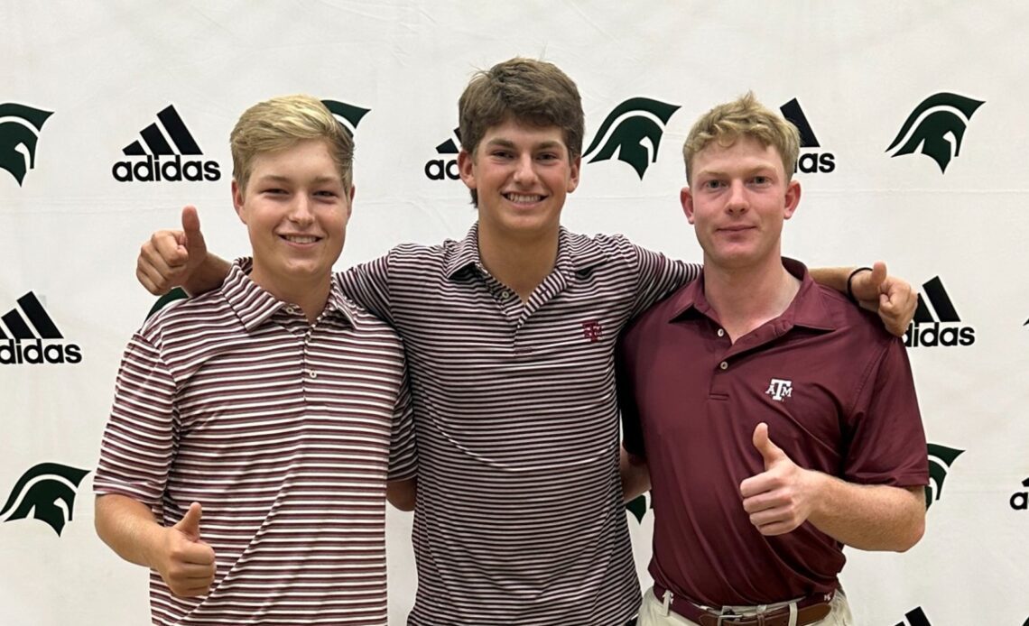 Elite Trio of Golf Standouts Sign with Texas A&M - Texas A&M Athletics