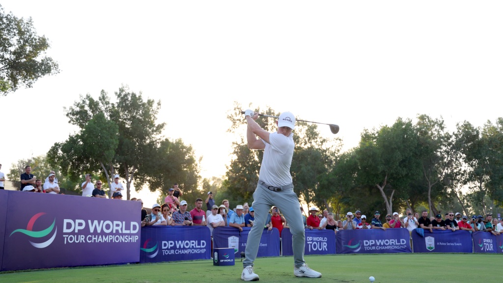 Fitzpatrick, Hatton lead DP World Tour Championship after first round