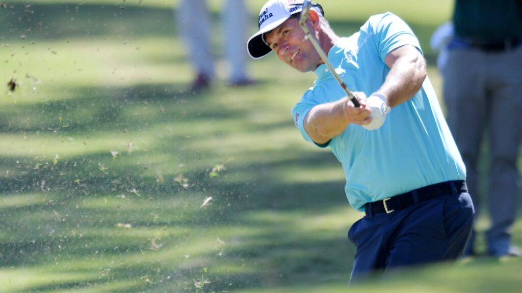 Padraig Harrington takes ‘lucky breaks’ to second-round 67