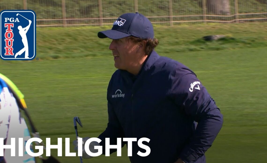 Phil Mickelson highlights | Round 3 | AT&T Pebble Beach 2019