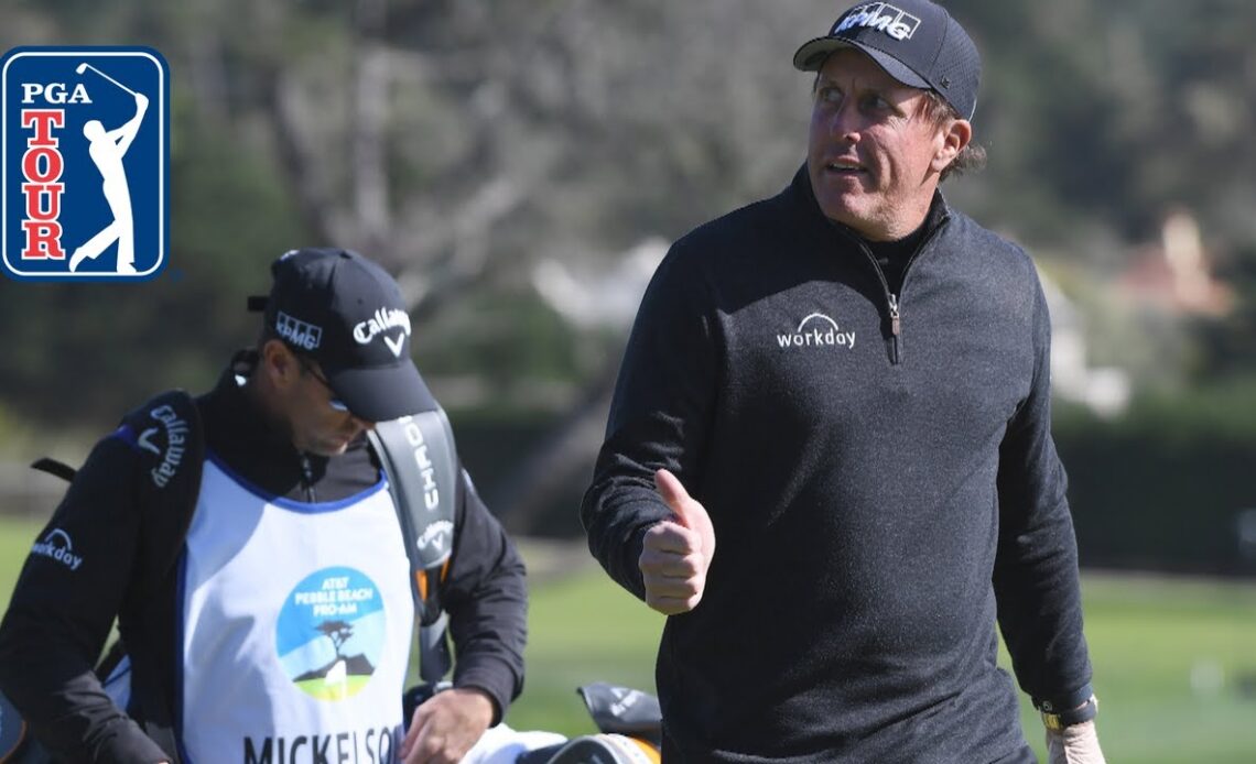 Phil Mickelson's 50 best shots