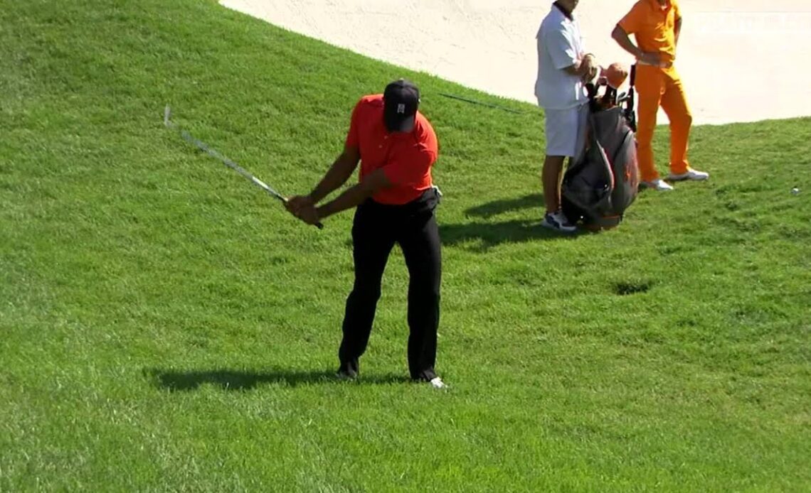 Signature Shot | Tiger Woods chips in at the Memorial Tournament 2012