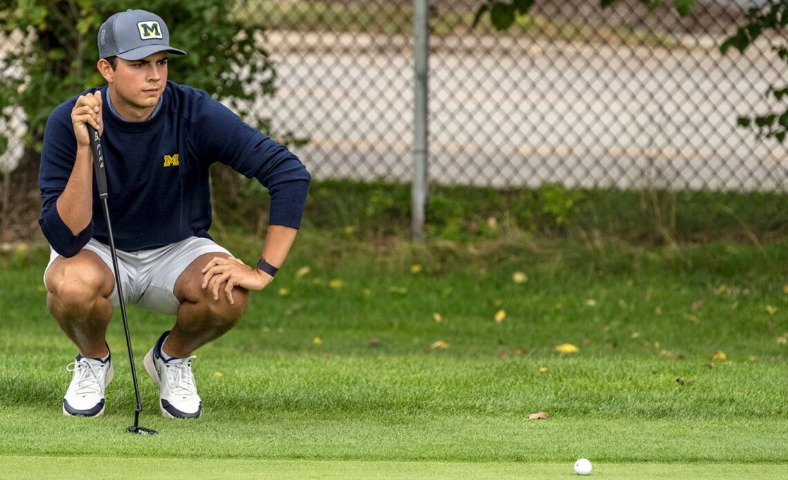 Thomson, Anderson Among Top 10, Wolverines in Fifth after Day One of Little Rock Invitational