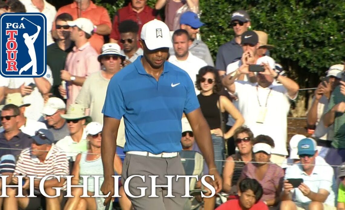 Tiger Woods’ Highlights | Round 3 | TOUR Championship 2018