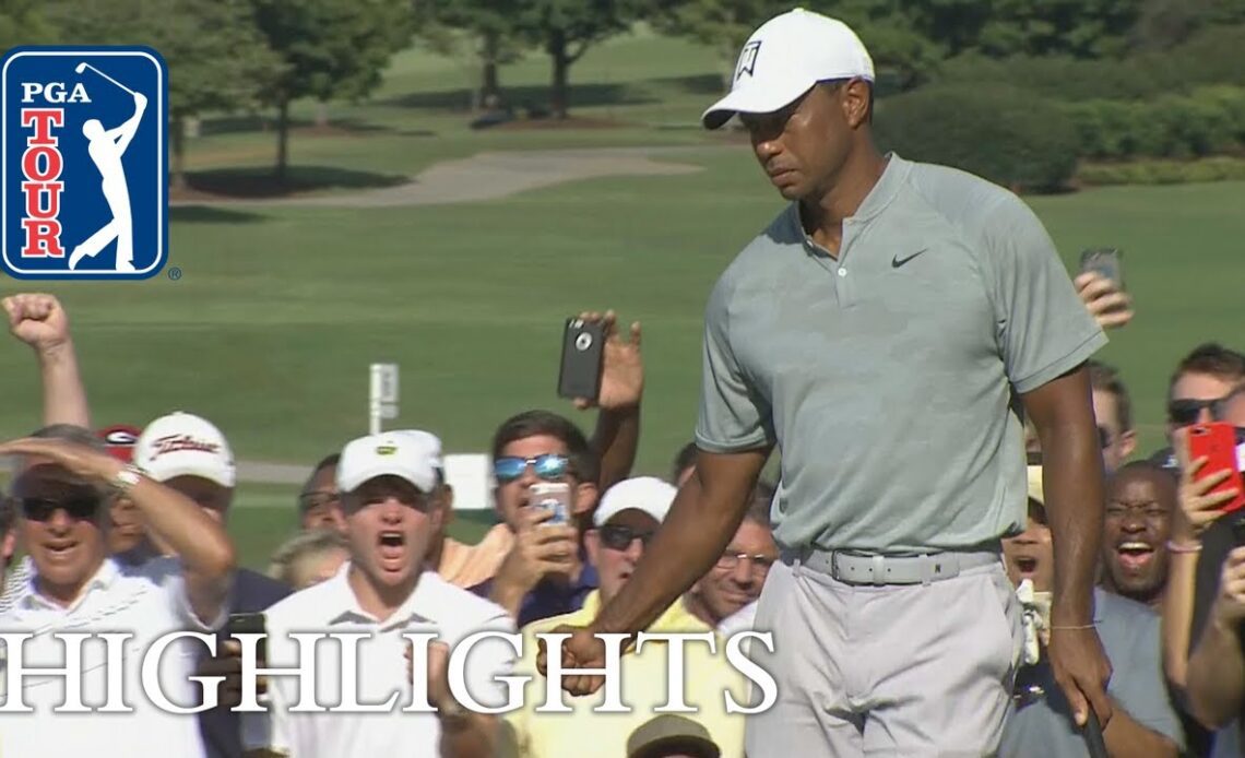 Tiger Woods’ highlights | Round 2 | TOUR Championship 2018