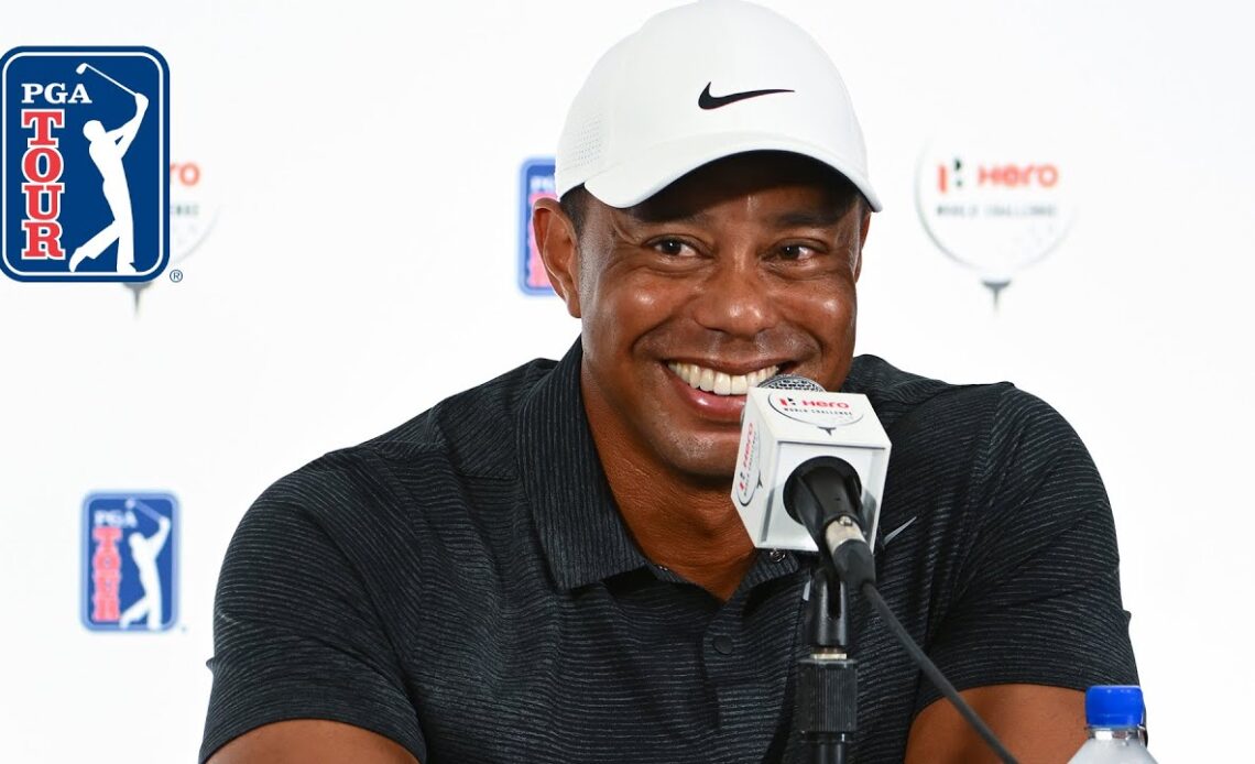 Tiger Woods' full news conference before Hero World Challenge