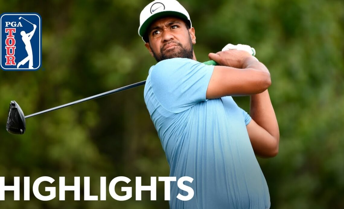Tony Finau goes low to separate from the field | Round 2 | Cadence Bank | 2022