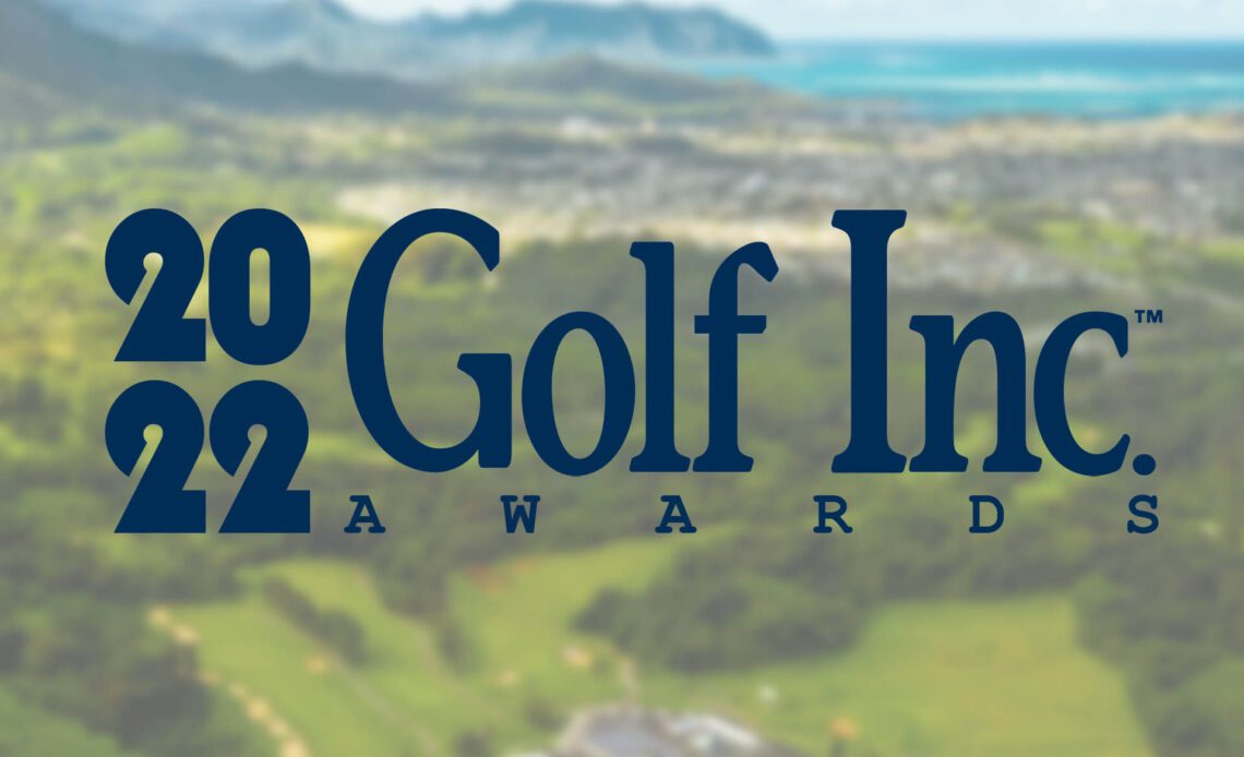 VIDEO: 2022 Golf Inc. Competition Award Winners