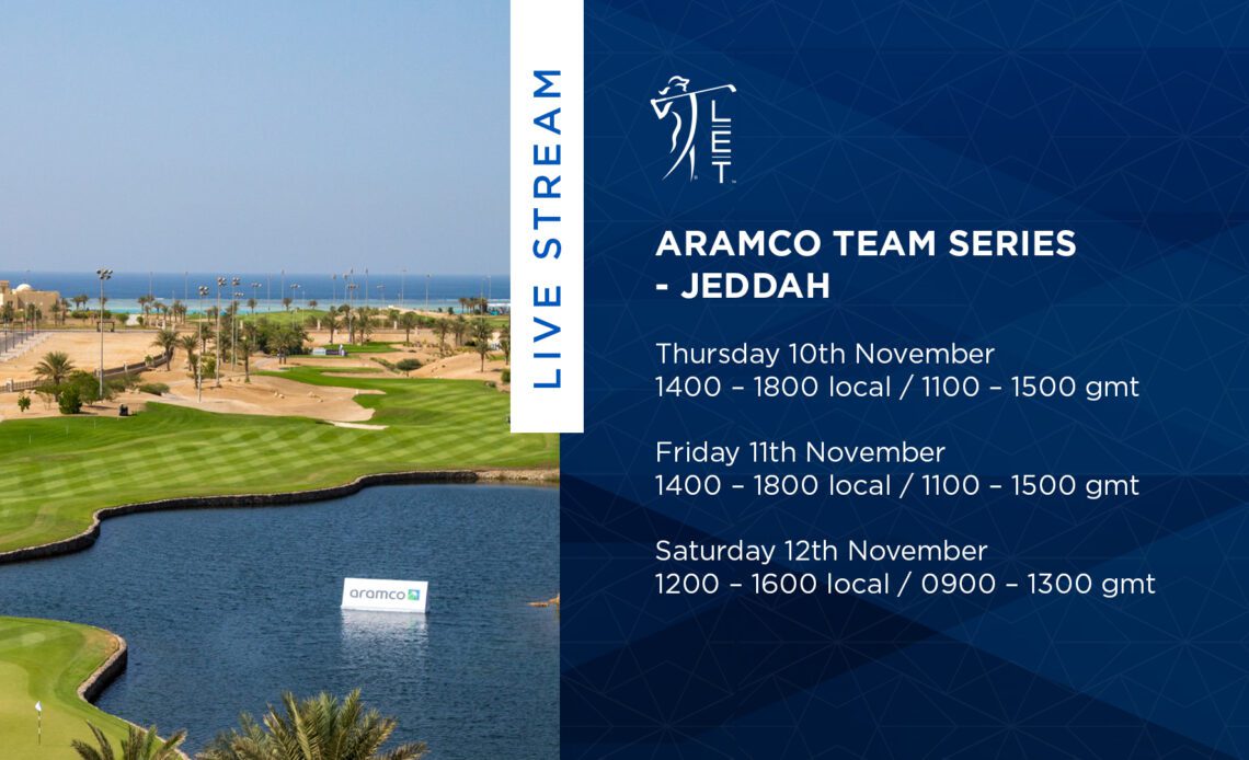 WATCH LIVE: ARAMCO TEAM SERIES – JEDDAH