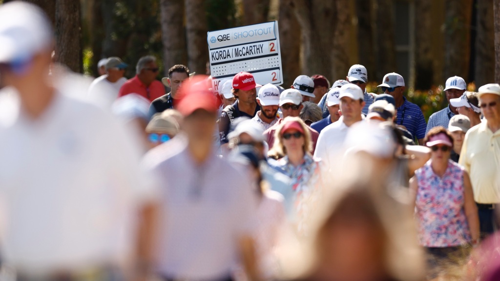 2022 QBE Shootout second-round tee times, TV and streaming info
