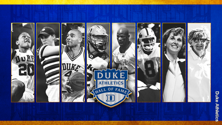 Duke Enshrines Eight into Hall of Fame