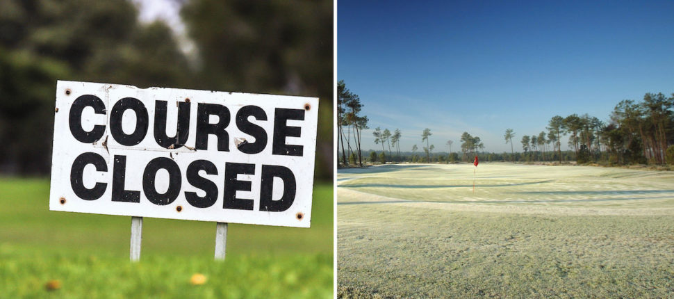 Golf course closed due to frost? This is why