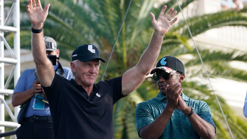 Greg Norman would rather run his mouth than run the numbers