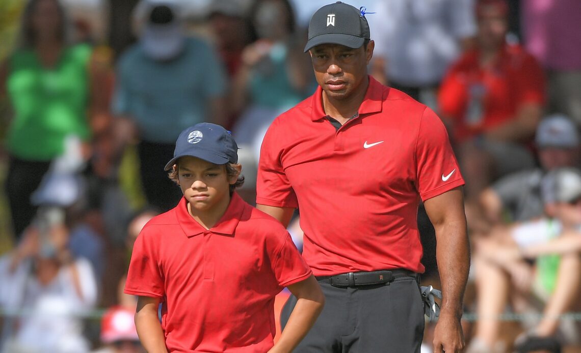 It's Non-Stop' Tiger Woods Continually Teaching Son Charlie About Mind Games