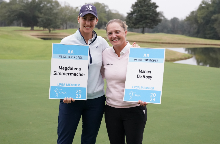 Magdalena Simmermchaer and Manon De Roey