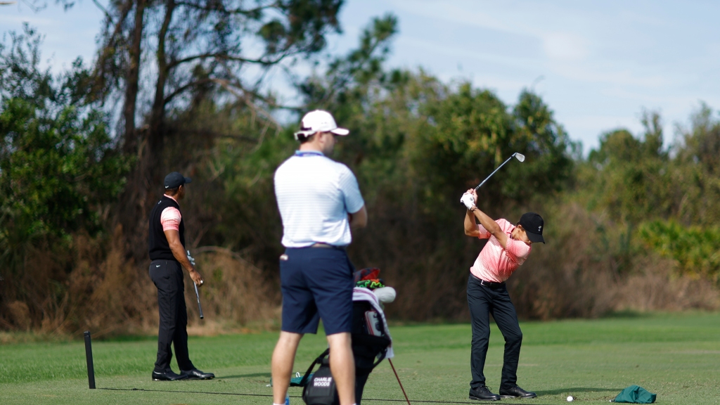 Live updates on Tiger and Charlie, round highlights