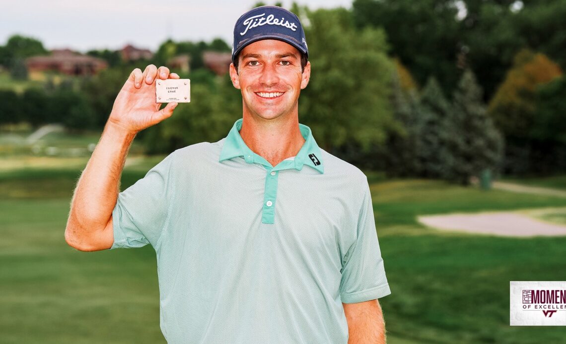 Moments of Excellence: Trevor Cone earns PGA Tour card