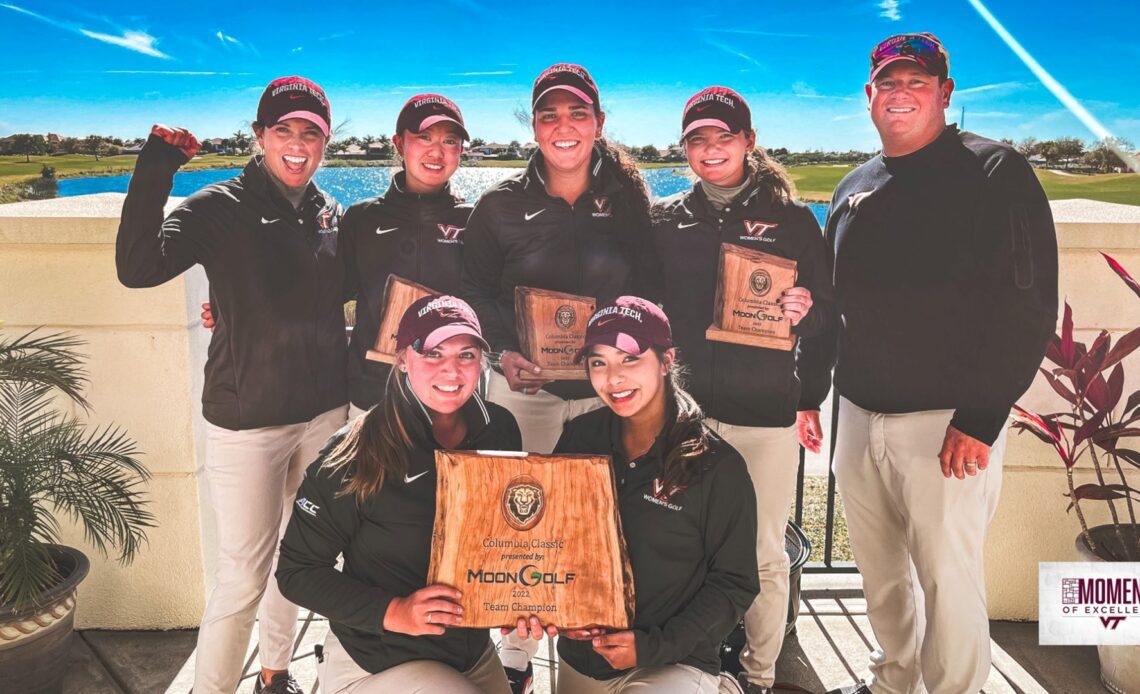 Moments of Excellence: Women's golf wins first outright team title in program history