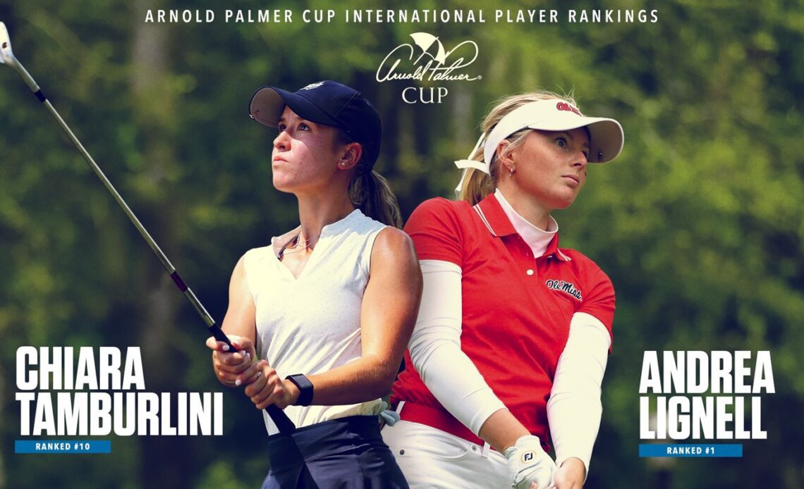 Pair of Women’s Golfers Earn Top 10 Spots in Palmer Cup International Rankings