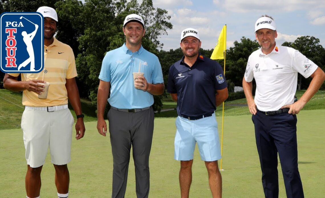 Rahm and Finau vs McDowell and Poulter in Nationwide Challenge