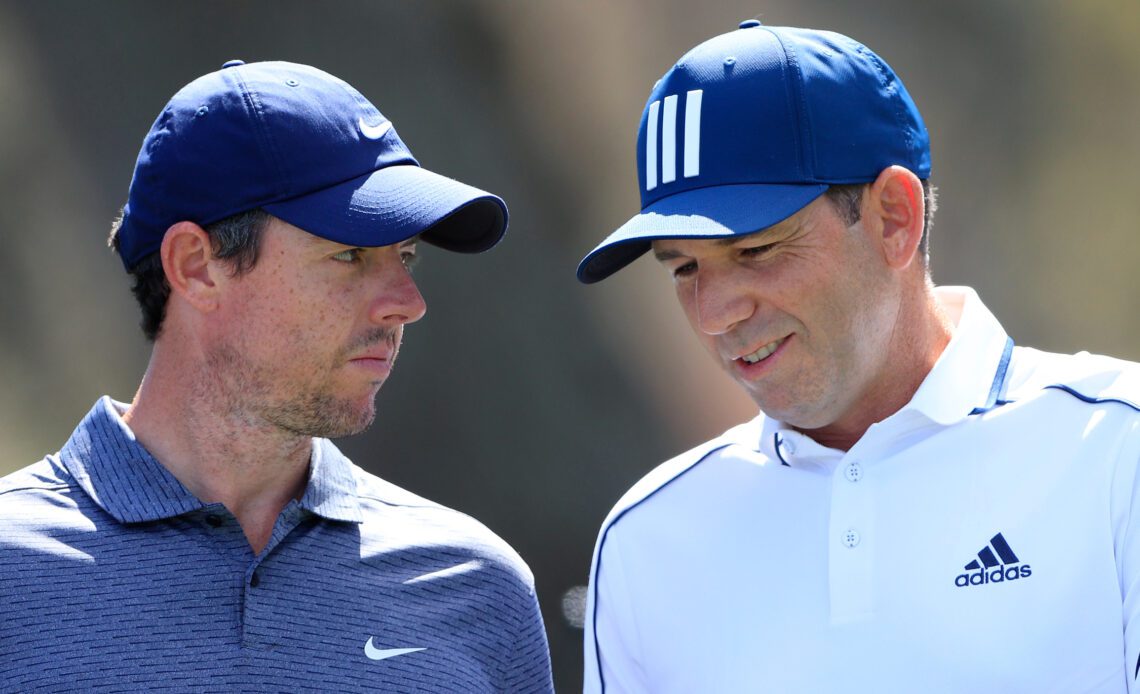 Rory McIlroy Reveals Tense Text Exchange With Sergio Garcia Over LIV Golf