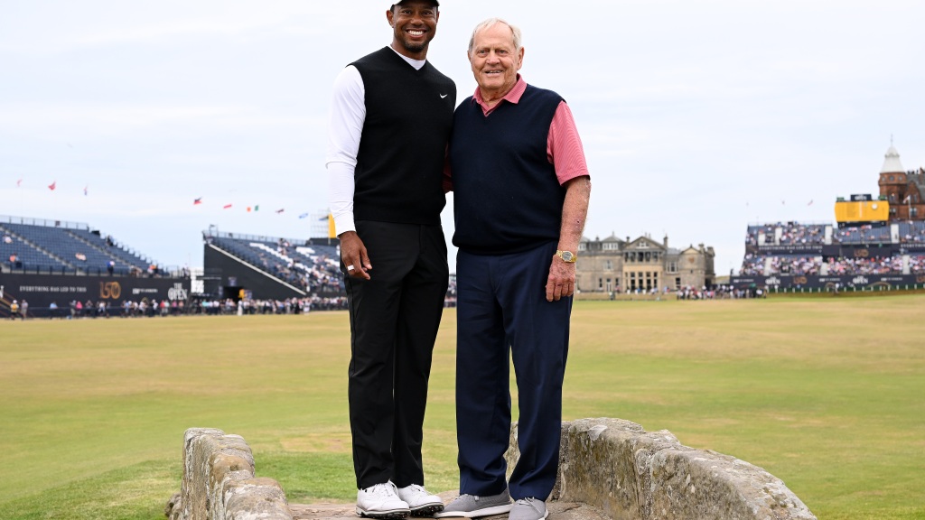Tiger Woods, Jack Nicklaus career comparisons