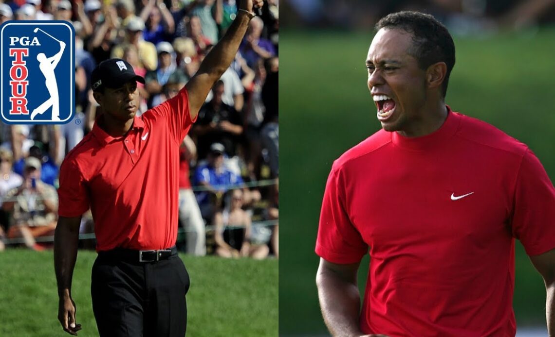 Tiger Woods' clutch finishes on the PGA TOUR