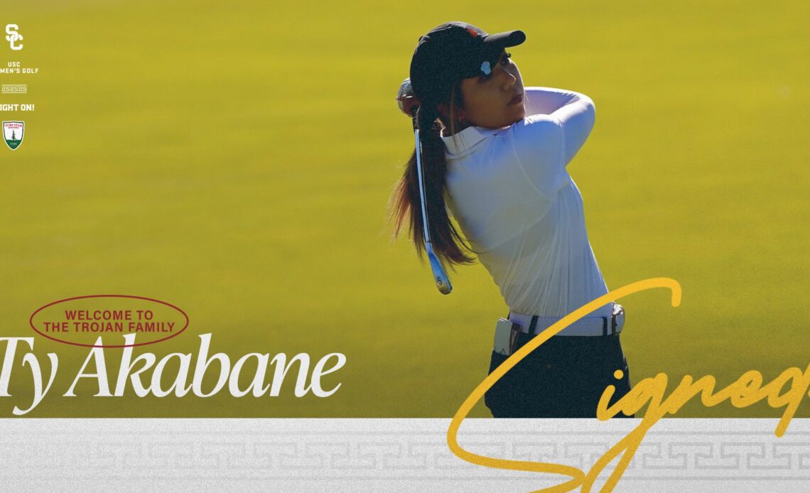 USC Women's Golf Adds Talented Transfer Ty Akabane