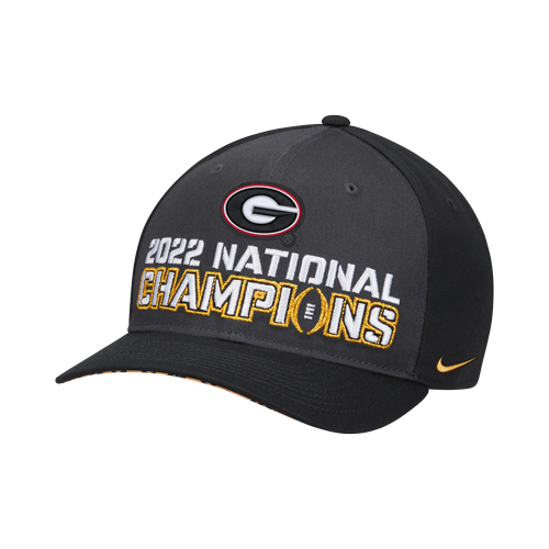 Georgia Bulldogs Nike College Football Playoff 2022 National Champions Locker Room Classic 99 Adjustable Hat